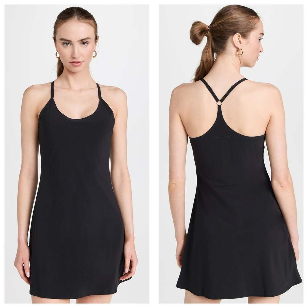 Outdoor Voices Exercise Dress Size Small Black Athleisure Workout